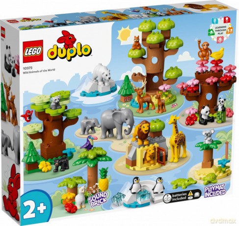 LEGO DUPLO Dzikie zwierzęta świata (10975) [KLOCKI]