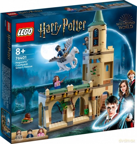 LEGO Harry Potter Dziedziniec Hogwartu: na ratunek Syriuszowi (76401) [KLOCKI]