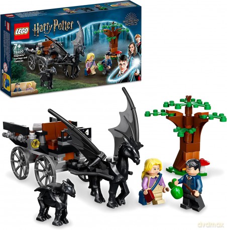 LEGO Harry Potter Testrale i kareta z Hogwartu (76400) [KLOCKI]