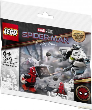 LEGO Super Heroes Spider-Man pojedynek na moście (30443) [KLOCKI]