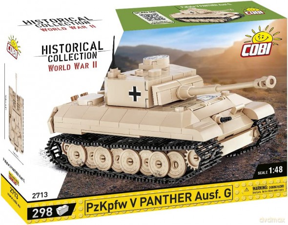 Klocki Cobi 2713 HC WWII Czołg PzKpfw V Panther Ausf. G