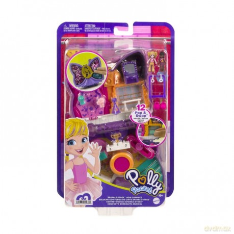 Zestaw figurek Polly Pocket Kokardkowy koncert Zestaw kompaktowy [FIGURKA]