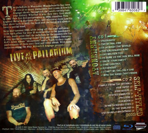 Killswitch Engage: Live At The Palladium [Blu-Ray]+[2CD]