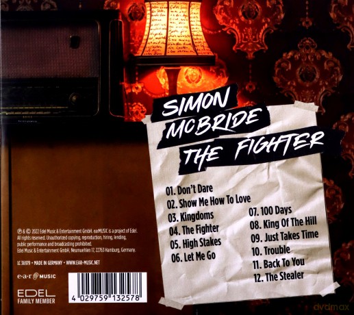 Simon McBride: The Fighter [CD]