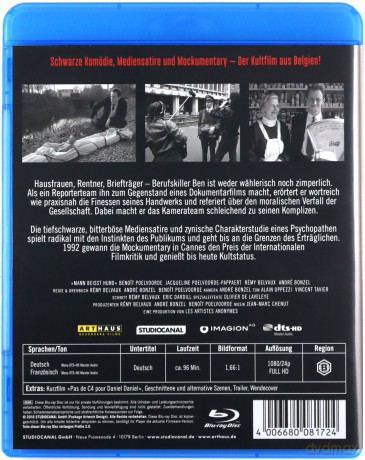 Man Bites Dog (Człowiek pogryzł psa) [Blu-Ray]