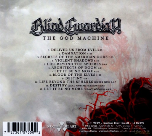 Blind Guardian: The God Machine (Limited) (digipack) [CD]