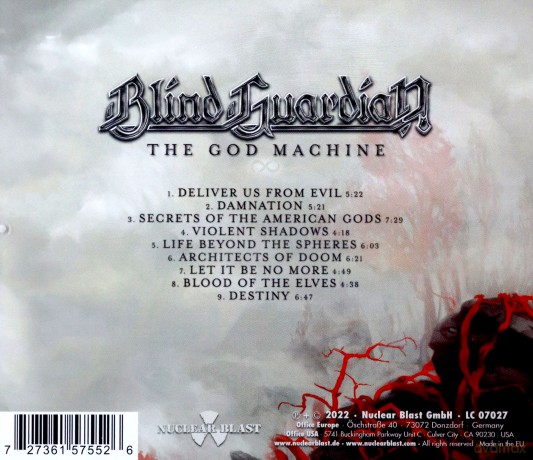 Blind Guardian: The God Machine [CD]