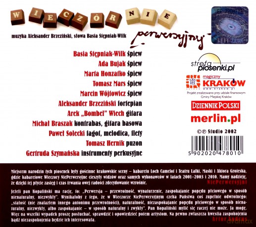 Basia Stępniak-Wilk: Wieczór nie Perwersyjny [CD]