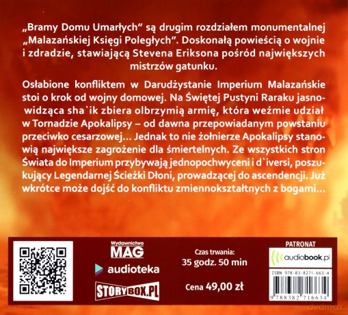 Bramy Domu Umarłych - Steven Erikson [AUDIOBOOK]