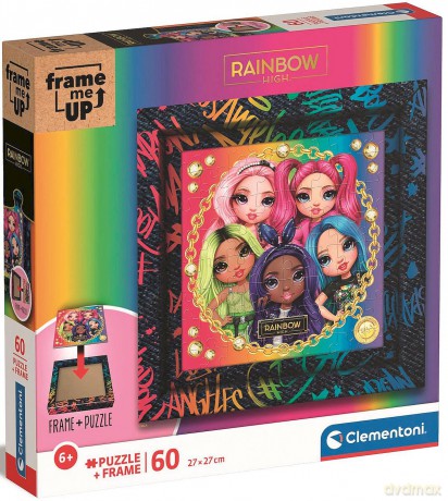 CLEMENTONI 60 el. frame me up Rainbow High 38810 [PUZZLE]