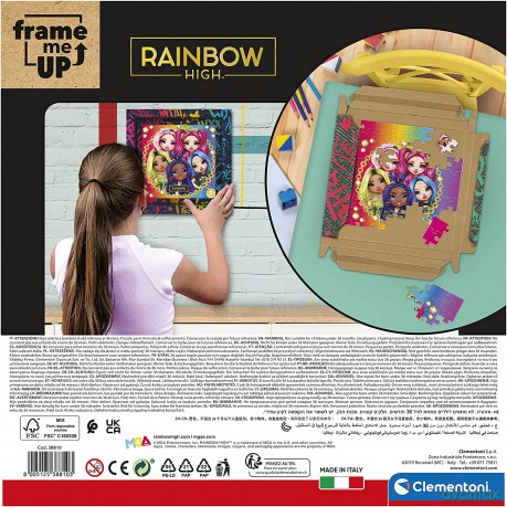 CLEMENTONI 60 el. frame me up Rainbow High 38810 [PUZZLE]