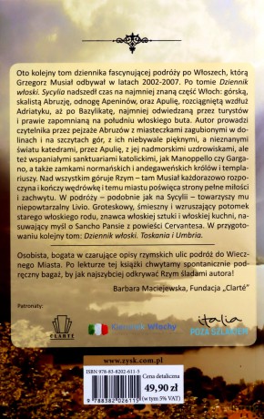 Dziennik włoski. Apulia. Abruzja. Rzym - Grzegorz Musiał [KSIĄŻKA]