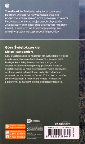 Góry Świętokrzyskie. Kielce i Sandomierz. Travelbook - Krzysztof Bzowski [KSIĄŻKA]