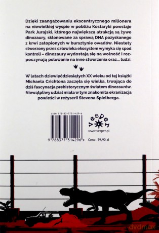 Jurassic Park - Michael Crichton [KSIĄŻKA]