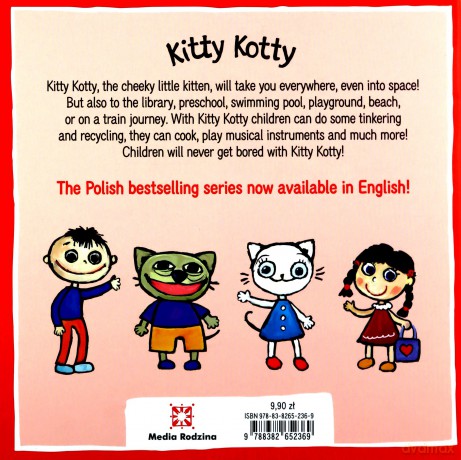 Kitty Kotty Meets a Fireman - Anita Głowińska [KSIĄŻKA]