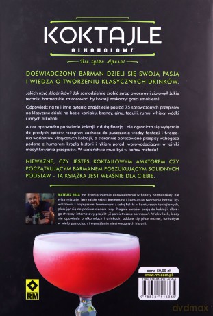 Koktajle alkoholowe. Nie tylko aperol - Mateusz Bala [KSIĄŻKA]