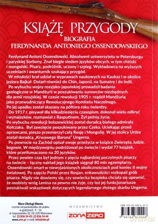 Książę przygody. Biografia Antoniego Ferdynanda Ossendowskiego - Przemysław Słowiński [KSIĄŻKA]