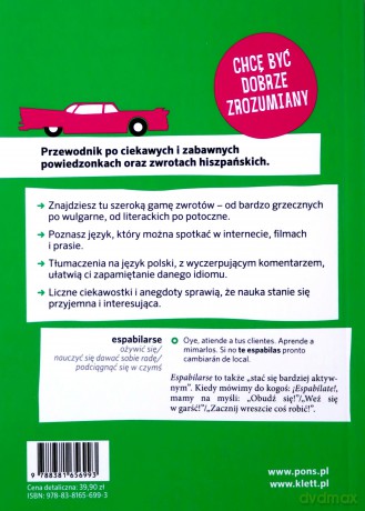 Księga idiomów, czyli En la Misma Onda Język Hiszpański - Mercedes Socorro Lamar, Ewa Magnowska [KSIĄŻKA]