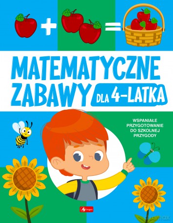 Matematyczne zabawy dla 4-latka [KSIĄŻKA]