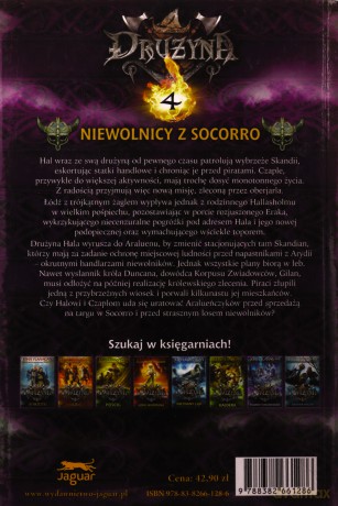 Niewolnicy z Socorro. Drużyna (Tom 4) - John Flanagan [KSIĄŻKA]