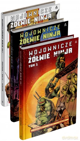 Pakiet Wojownicze Żółwie Ninja (Tom 1-3) - Kevin B. Eastman, Tom Waltz, Dan Duncan [KOMIKS]