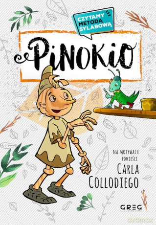 Pinokio. Czytamy metodą sylabową - Alicja Karczmarska-Strzebońska [KSIĄŻKA]