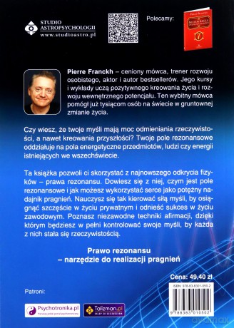 Prawo rezonansu - Pierre Franckh [KSIĄŻKA]