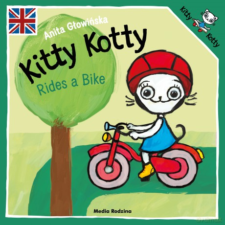 Rides a Bike. Kitty Kotty - Anita Głowińska [KSIĄŻKA]