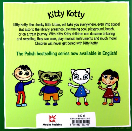 Rides a Bike. Kitty Kotty - Anita Głowińska [KSIĄŻKA]