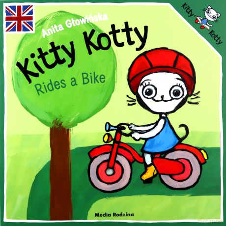Rides a Bike. Kitty Kotty - Anita Głowińska [KSIĄŻKA]