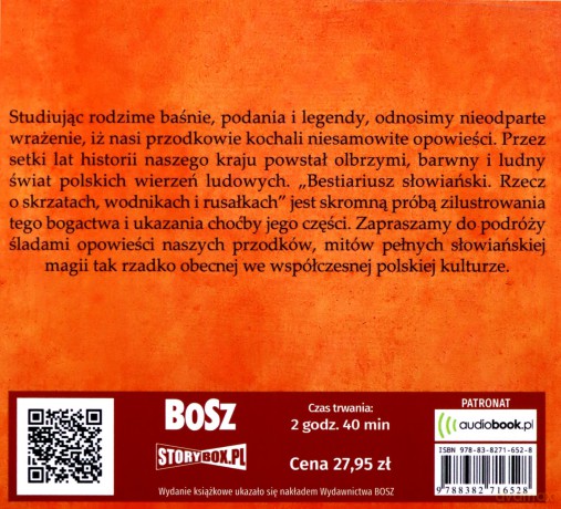 Rzecz o skrzatach, wodnikach i rusałkach. Bestiariusz słowiański (Tom 1) - Paweł Zych [AUDIOBOOK]