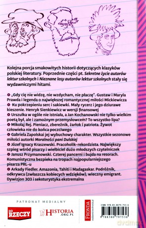 Szokujące tajemnice autorów lektur szkolnych - Sławomir Koper [KSIĄŻKA]