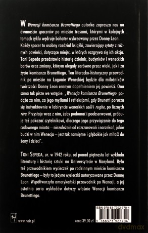 Wenecja komisarza Brunettiego - Toni Sepeda [KSIĄŻKA]