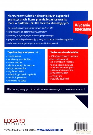 Wielka gramatyka języka hiszpańskiego - Joanna Ostrowska [KSIĄŻKA]