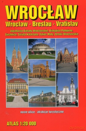 Wrocław atlas 1:20 000 [KSIĄŻKA]