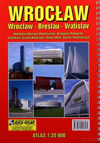Wrocław atlas 1:20 000 [KSIĄŻKA]