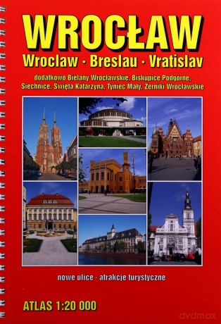 Wrocław atlas 1:20 000 [KSIĄŻKA]