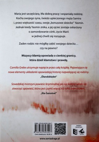 Wszyscy kłamią - Camilla Grebe [KSIĄŻKA]