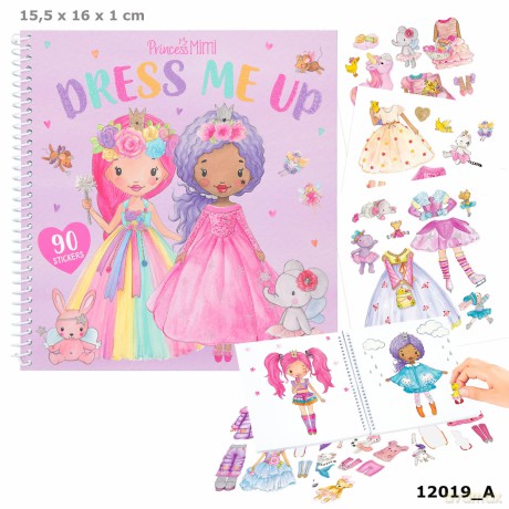 Zestaw Dress Me Up Princess Mimi z naklejkami 12019A