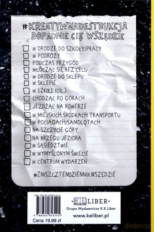 Zniszcz ten dziennik wszędzie - Smith Keri [KSIĄŻKA]