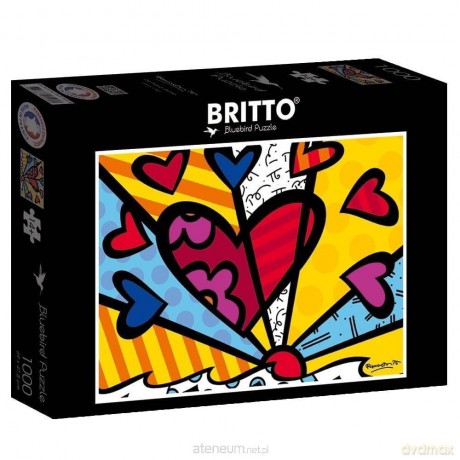 BLUEBIRD 1000 el. Nowy dzień, Romero Britto [PUZZLE]