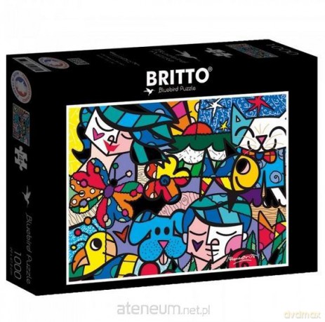 BLUEBIRD 1000 el. Romero Britto, Ogród pełen kolorów [PUZZLE]