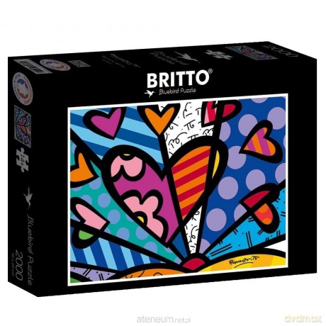 BLUEBIRD 2000 el. Zachód słońca, Romero Britto [PUZZLE]