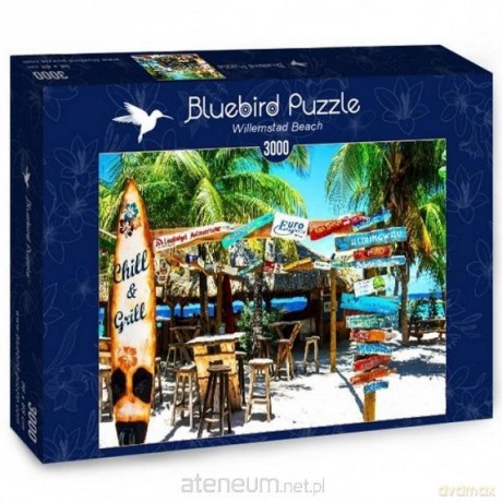 BLUEBIRD 3000 el. Curacao, Plaża Willemstad [PUZZLE]