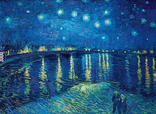 BLUEBIRD 3000 el. Gwiaździsta noc nad Ronem, van Gogh [PUZZLE]