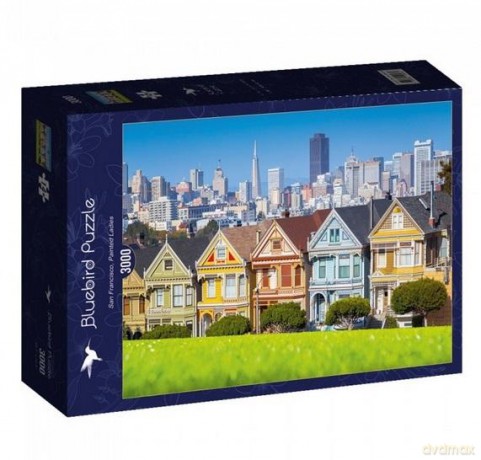 BLUEBIRD 3000 el. Kolorowe domki w San Francisco [PUZZLE]