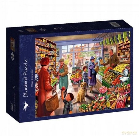 BLUEBIRD 3000 el. Stary sklep z warzywami i owocami [PUZZLE]