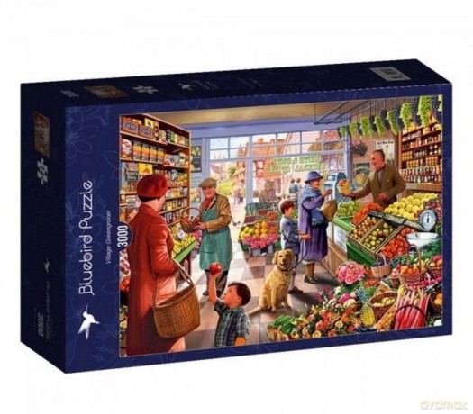 BLUEBIRD 3000 el. Stary sklep z warzywami i owocami [PUZZLE]