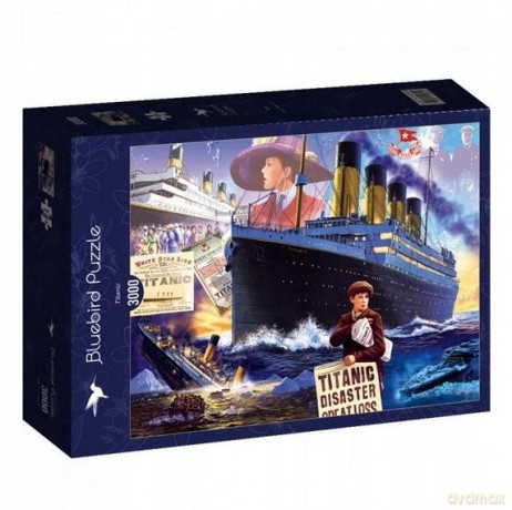 BLUEBIRD 3000 el. Titanic [PUZZLE]