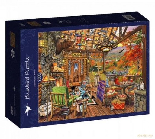 BLUEBIRD 3000 el. Wnętrze chaty w górach [PUZZLE]